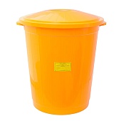 Бак для сбора и хранения мед.отходов Класса Б, 35л. желтый															